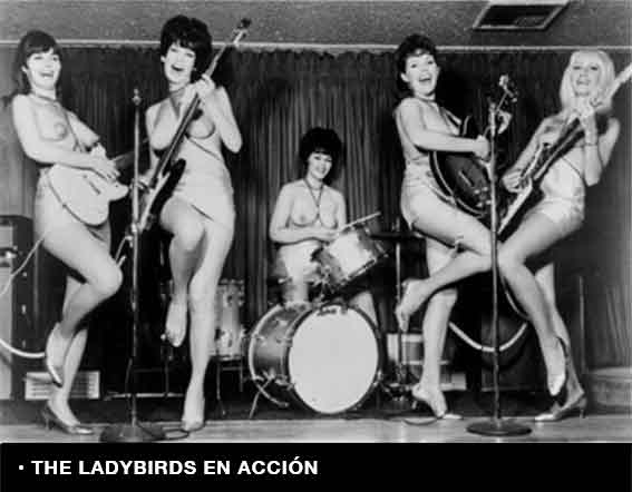 Las Ladybirds, la banda más irreverente de la historia del rock
